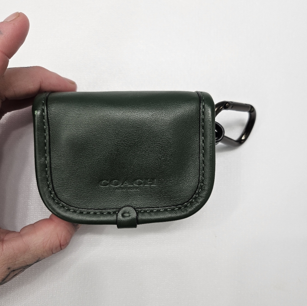 Coach leather pouch